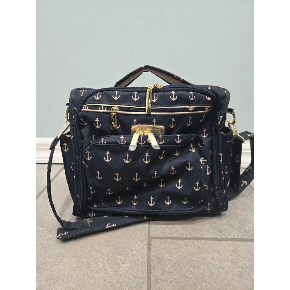 JuJuBe B.F.F Multi-Functional Convertible Diaper Backpack/Messenger Bag